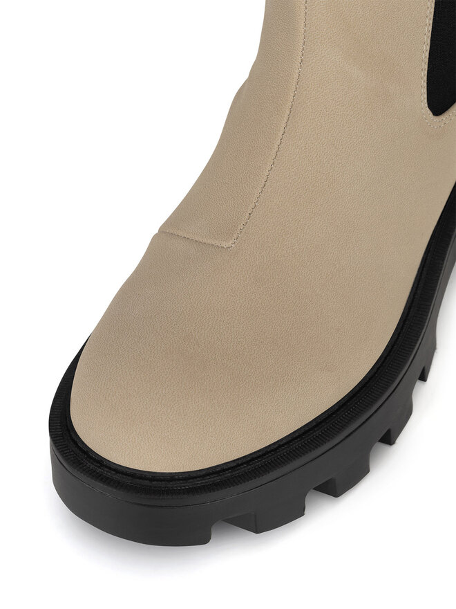 DeeZee Боти тип челси DeeZee WYL3949-1A Бежов