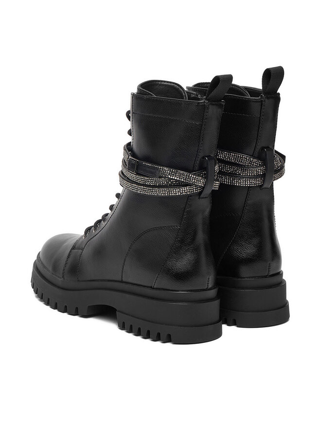 DeeZee Schnürschuhe DeeZee 25302-1 Schwarz