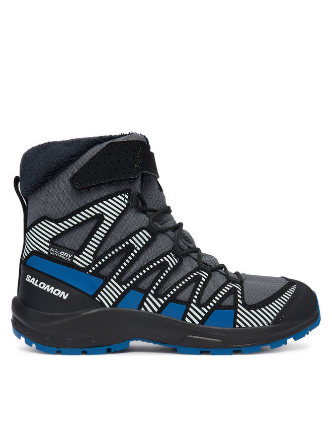 Salomon Škornji za sneg Salomon Xa Pro V8 Winter Waterproof L47857400 Siva