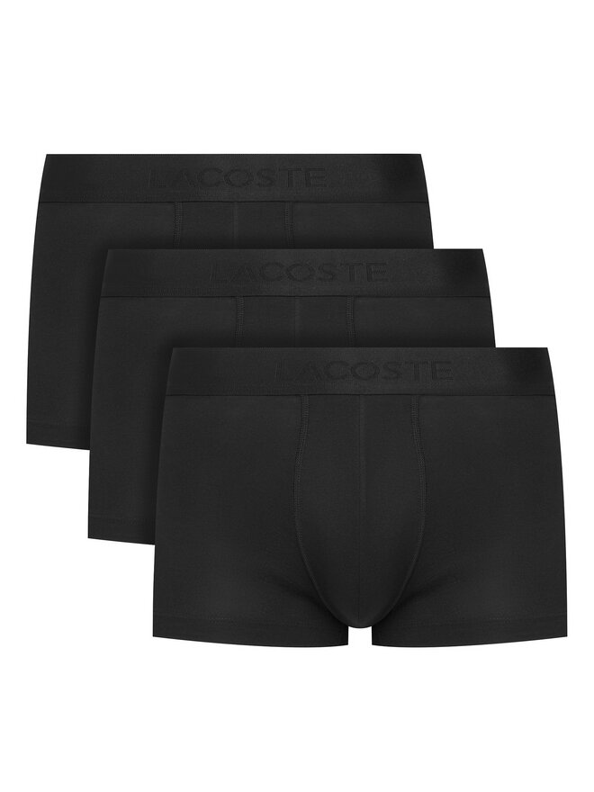 Lacoste Lacoste Set 3 parov boksaric 5H3407 Črna