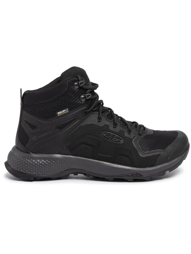 Keen Трекінгові черевики Keen Explore Mid Wp 1021602 Чорний