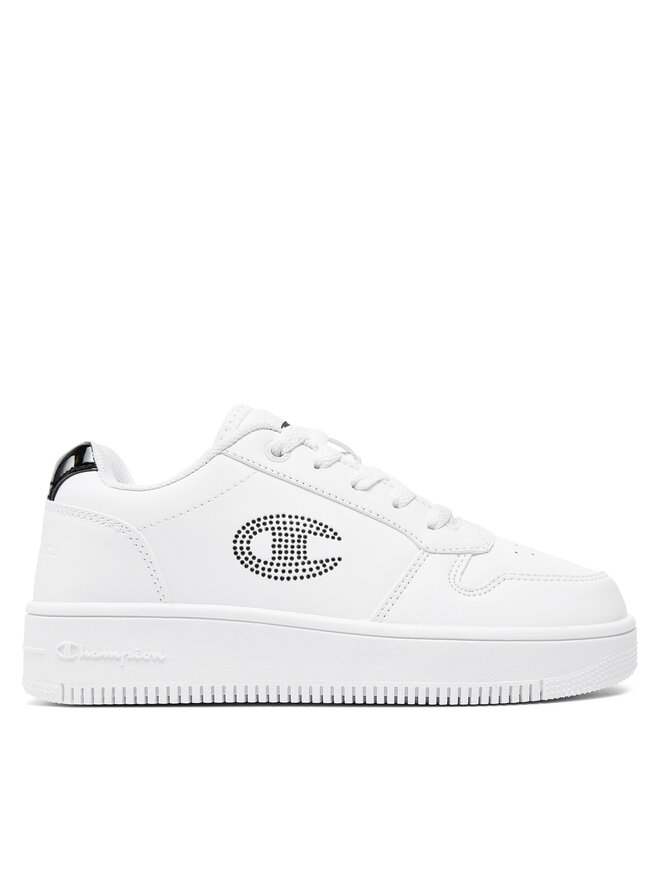 Champion Sneakersy Champion Rebound Platform Glitter G Gs Low Cut Shoe S32872-CHA-WW009 Bílá