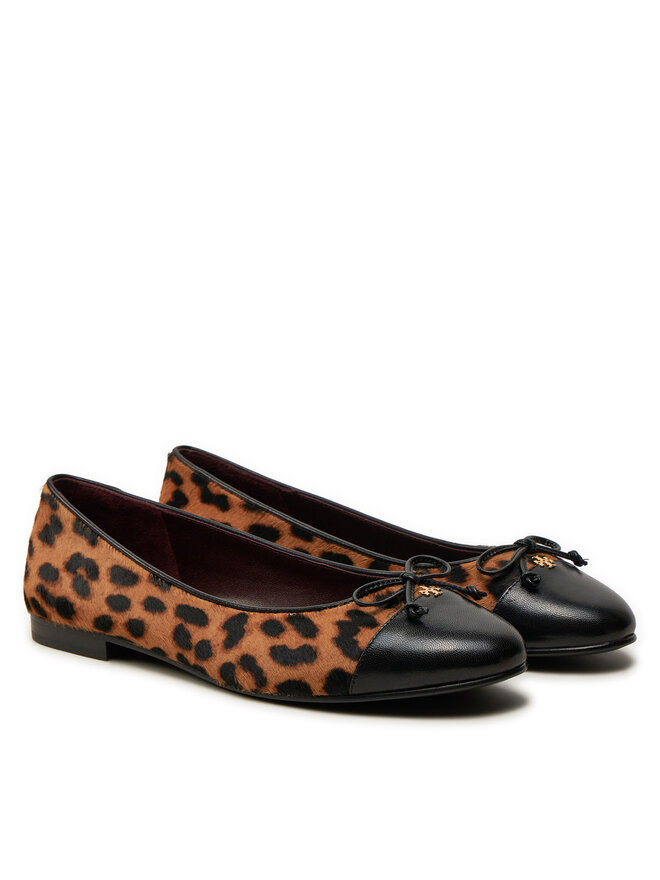Tory Burch Baleriny Tory Burch 154509 Brązowy