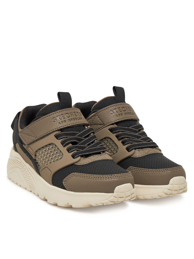 Skechers Sneakersy Skechers Uno Lite-Gridstill 405715L/BRBK Hnědá