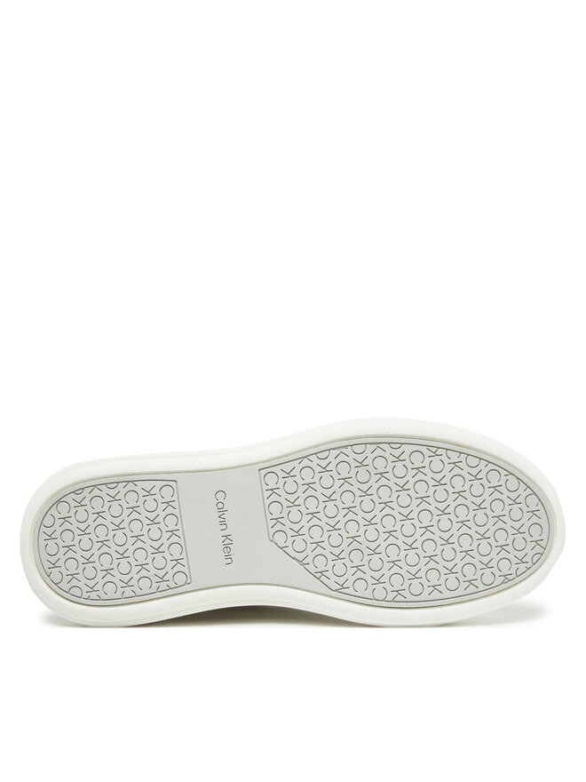Calvin Klein Sneakersy Calvin Klein Cupsole Lace Up - Suede Bt HW0HW02404 Biały