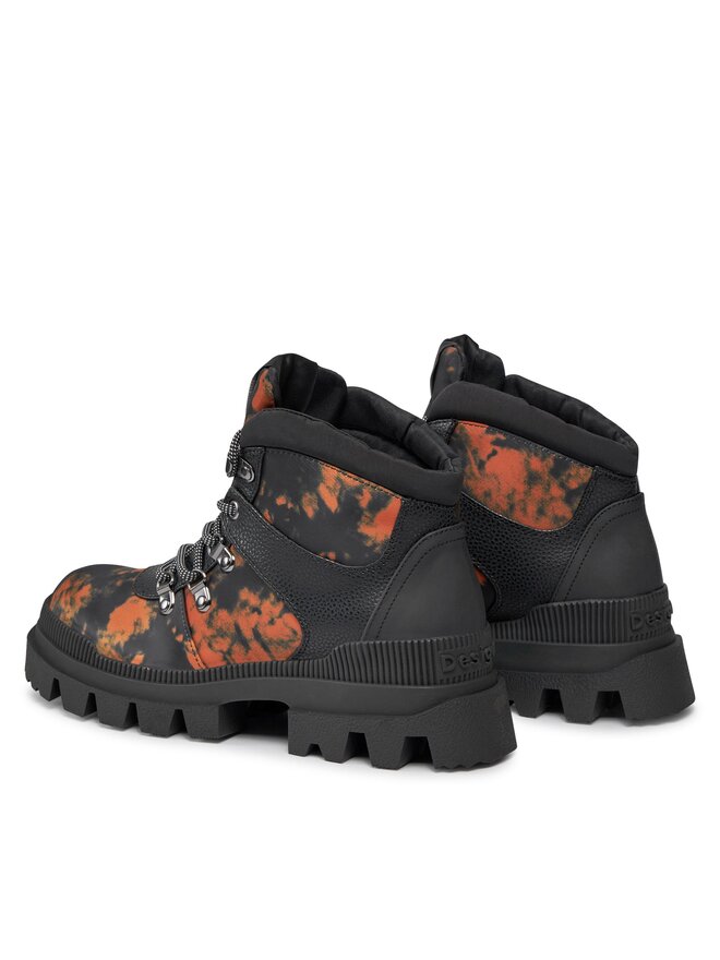 Desigual Schnürstiefeletten Desigual 23WSTY05 Schwarz