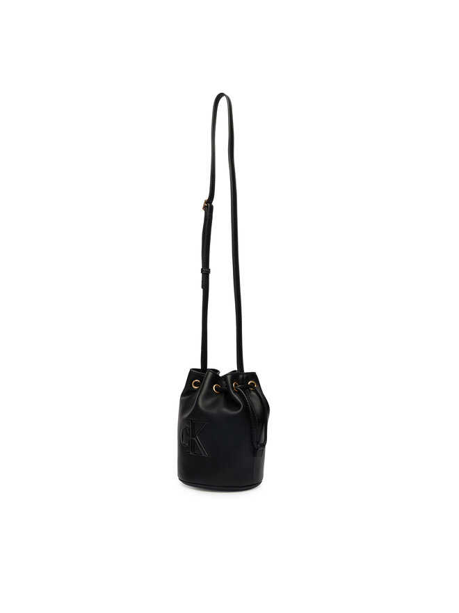 Calvin Klein Handtasche Calvin Klein Bold Ck Small LV04F3640G Schwarz