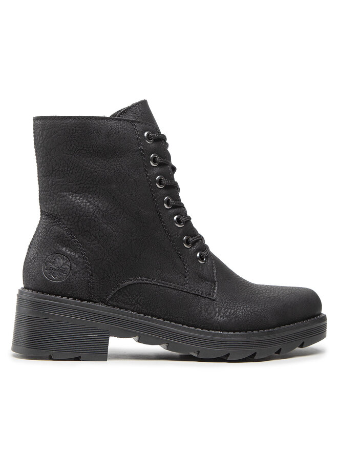 Rieker Bokacsizma Rieker X0510-00 Fekete