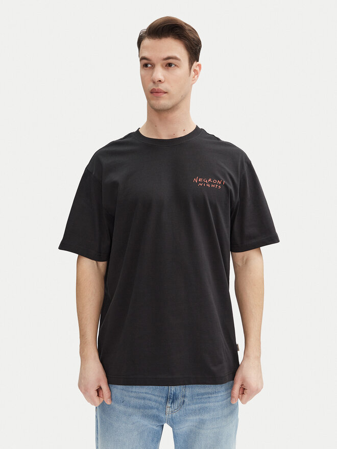 Only & Sons Only & Sons Marškinėliai Spritz 22034398 Juoda Relaxed Fit