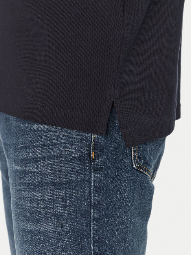 Tommy Hilfiger Tommy Hilfiger Поло Placket Interest MW0MW38459 Cиній Regular Fit