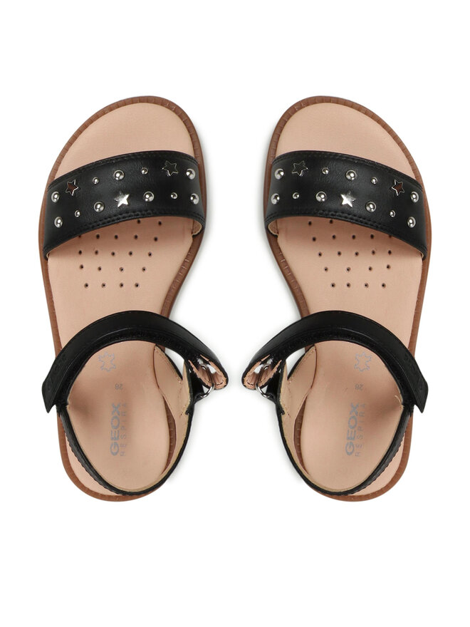 Geox Sandales Geox J S.Karly G. H J2535H 000BC C9999 M Melns