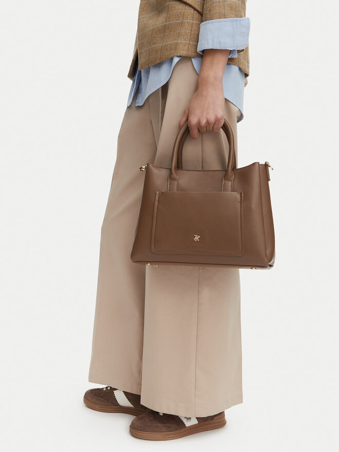 Beverly Hills Polo Club Handtasche Beverly Hills Polo Club CEO-BHPC-C-021-10 Dunkelbeige