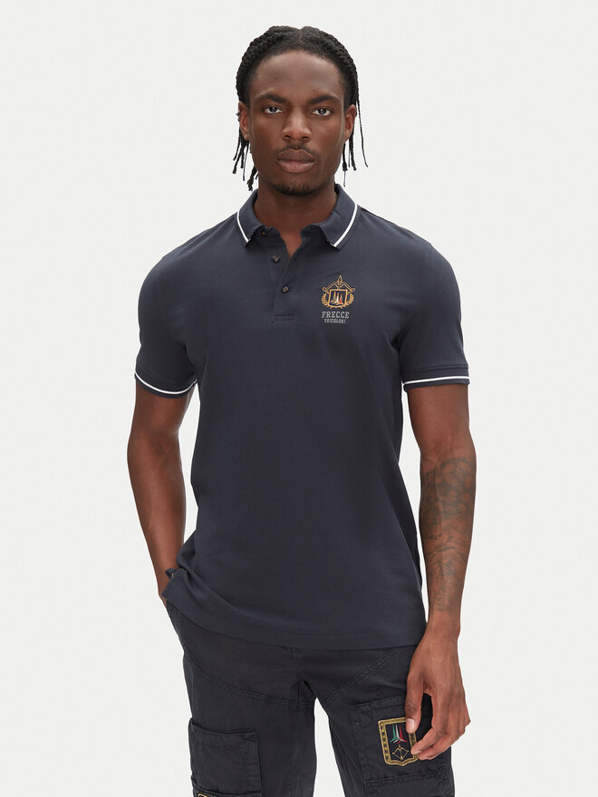 Aeronautica Militare Aeronautica Militare Polo 251PO1850P191 Azul marino Slim Fit
