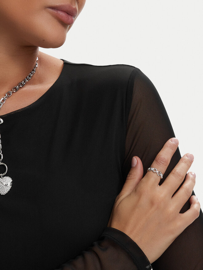 Guess Кільце Guess JUBR06 050JW Срібний