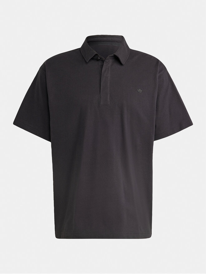 adidas adidas Polo marškinėliai Premium Essentials HR8677 Juoda Loose Fit