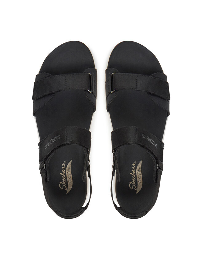 Skechers Sandały Skechers Arch Fit 2.0-Go-Getter 119465/BLK Czarny