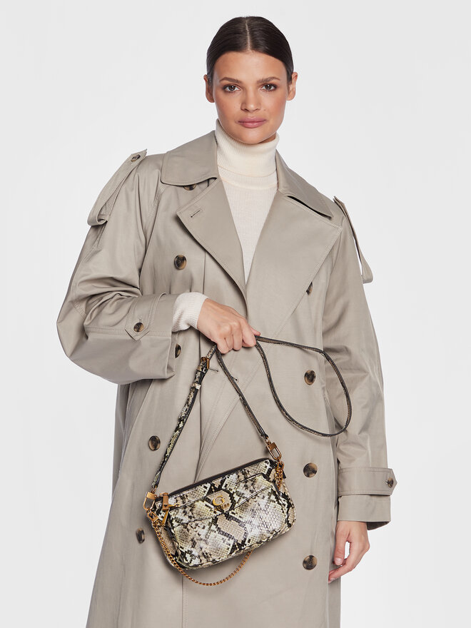 Guess Rankinė Guess Nell (KB) Mini Bag HWKB86 78700 Smėlio