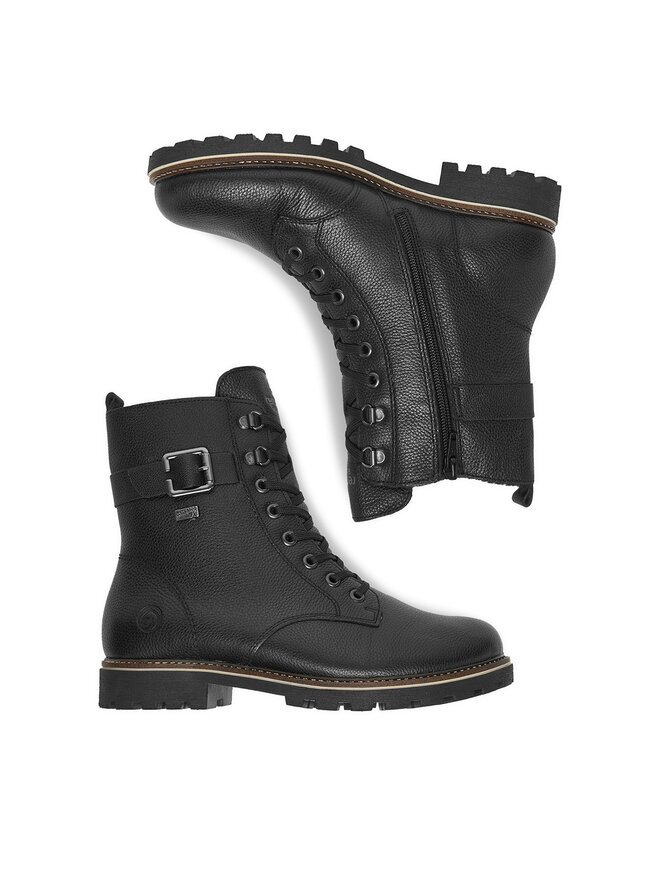 Remonte Schnürschuhe Remonte CEO-D8475-01 Schwarz