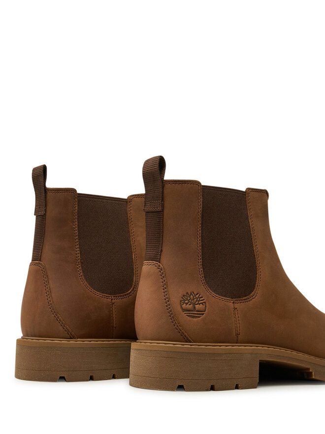 Timberland Боти тип челси Timberland Elmhurst Chelsea Basic TB0A29RJG281 Кафяв