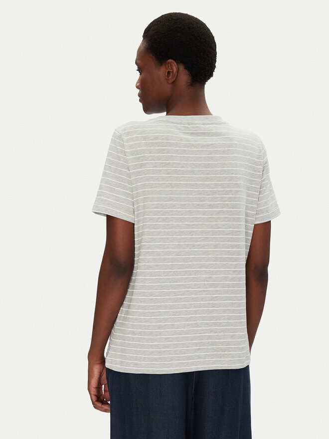 Fransa Fransa Camiseta 20615521 Gris Regular Fit