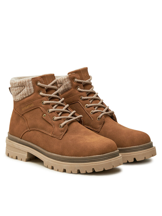 Kimberfeel Schnürstiefeletten Kimberfeel Brittany Braun