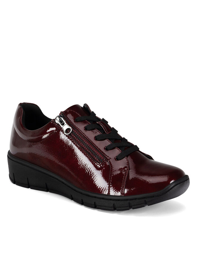 Clara Barson Halbschuhe Clara Barson CLAIRE WS6075-16 Dunkelrot