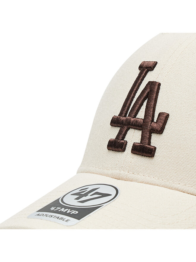 47 Brand Kšiltovka 47 Brand Los Angeles Dodgers B-MVPSP12WBP-NTG Béžová