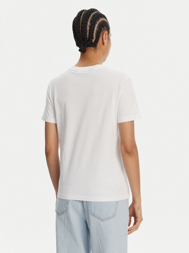 Just Cavalli Just Cavalli T-Shirt 78PAHA01 Weiß Regular Fit