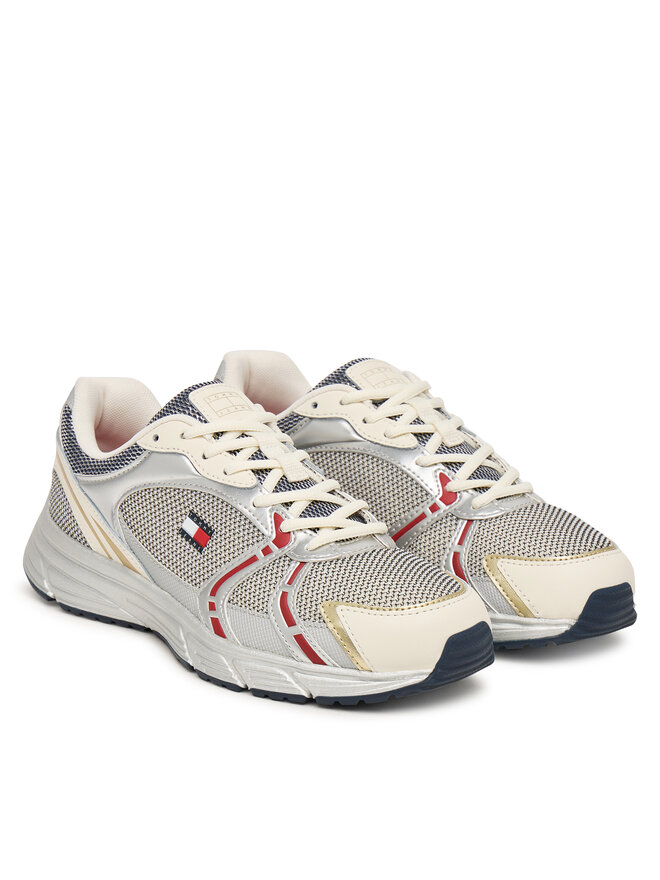 Tommy Jeans Sneakers Tommy Jeans Tjw Modern Runner Metallic EN0EN03153 Grau