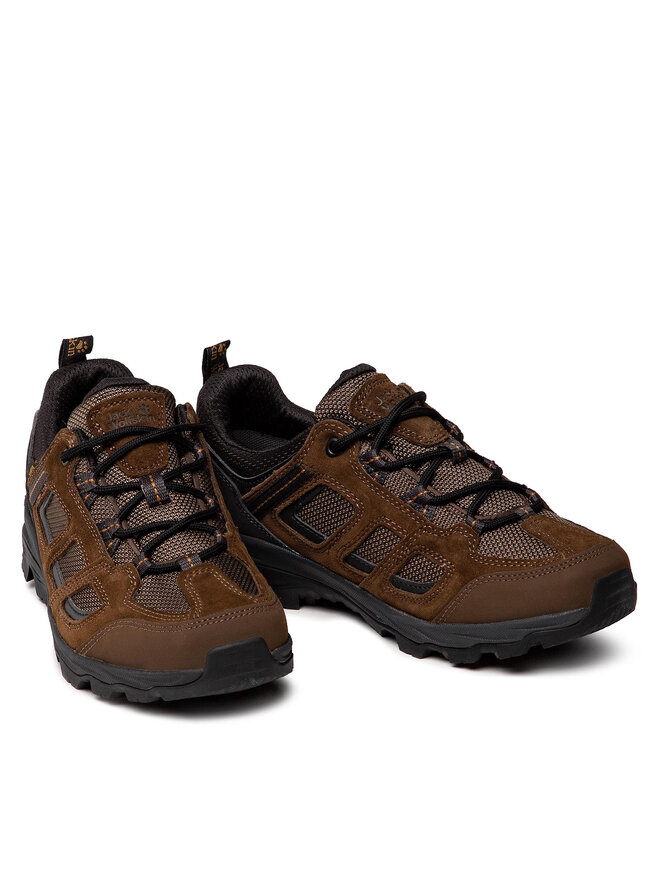 Jack Wolfskin Trekkingi Jack Wolfskin Vojo 3 Texapore Low M 4042441 Brązowy