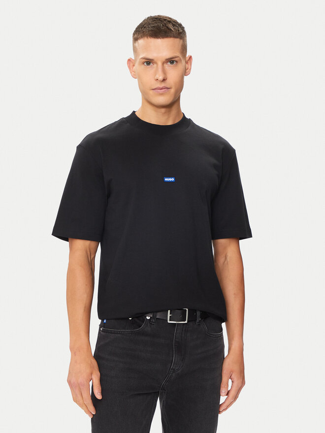HUGO Hugo T-Shirt Nieros 50509991 Μαύρο Regular Fit