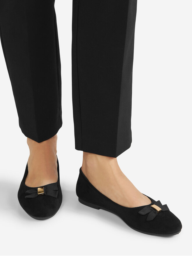 JENNY Μπαλαρίνες JENNY WSS21520-03 Μαύρο