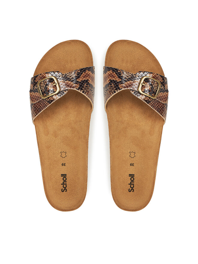 Scholl Natikači Scholl Estelle F32162 Rjava