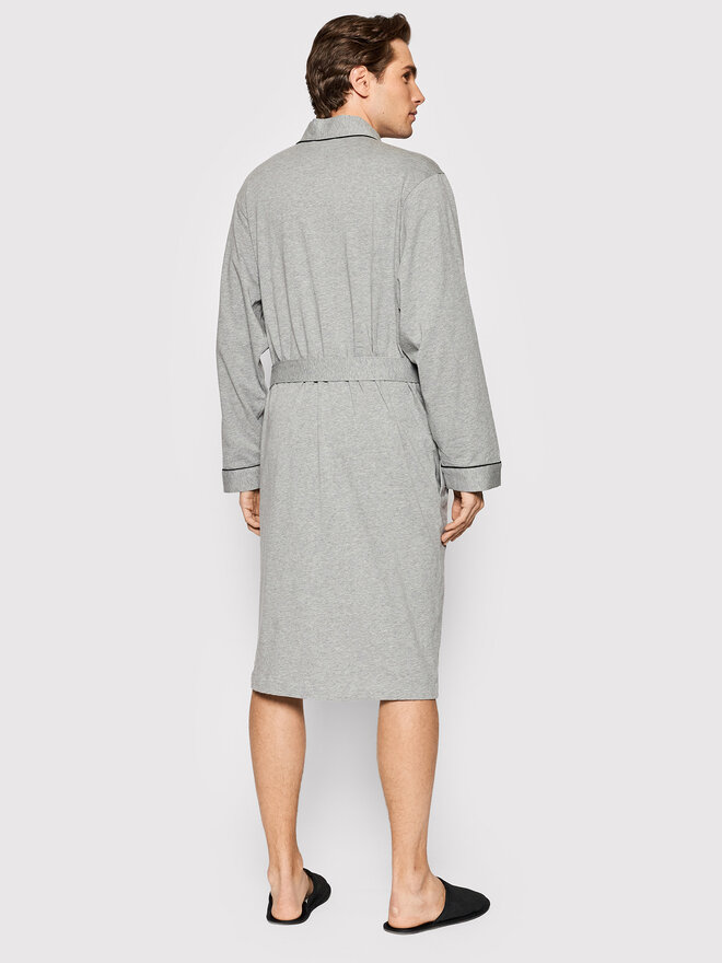 BOSS Boss Bademantel Kimono 50469624 Grau