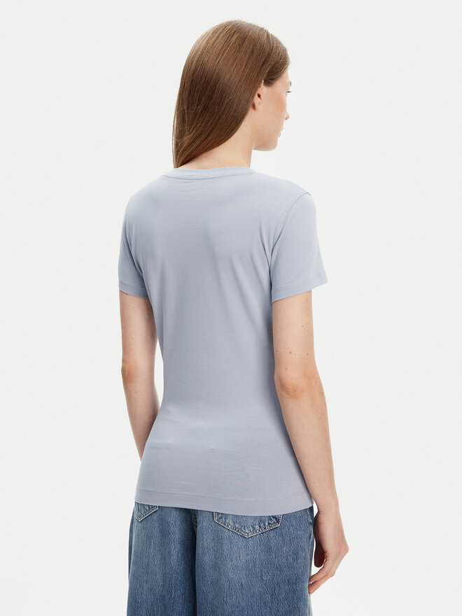Guess Guess Marškinėliai W5YI05 J1314 Mėlyna Regular Fit