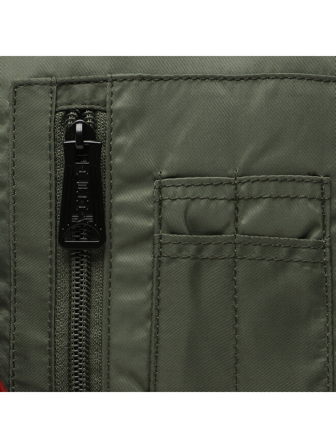 Alpha Industries Плоска сумка Alpha Industries Crew Carry Bag 196924 Зелений
