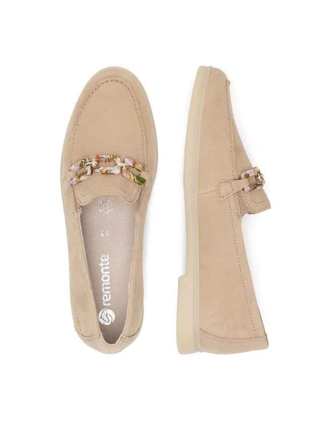 Remonte Mokassins Remonte D2F00-62 Beige