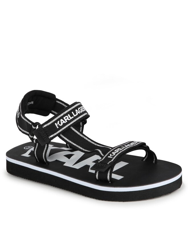 Karl Lagerfeld Kids Sandały Karl Lagerfeld Kids Z30001 S Czarny