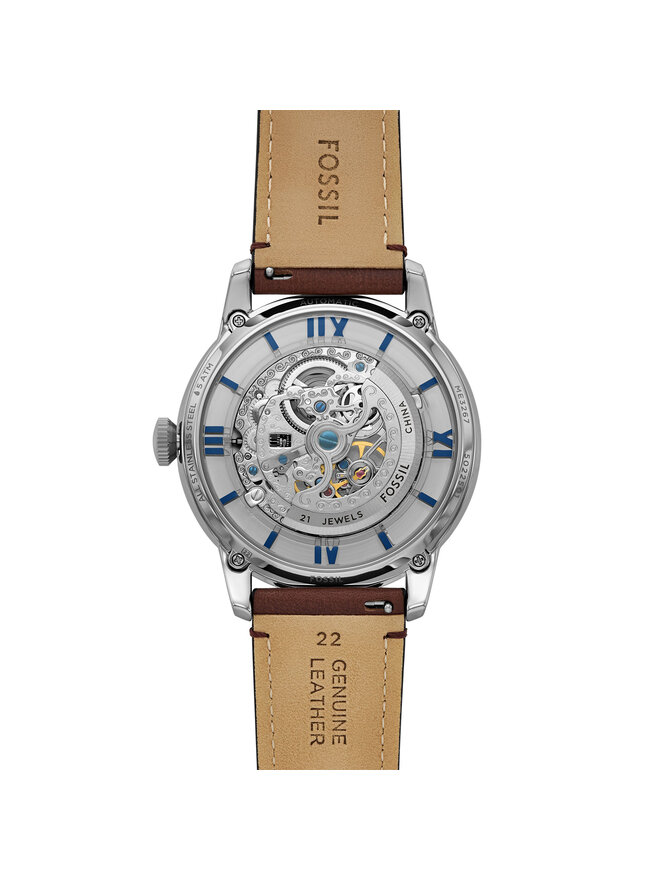 Fossil Годинник Fossil Townsman ME3267 Коричневий