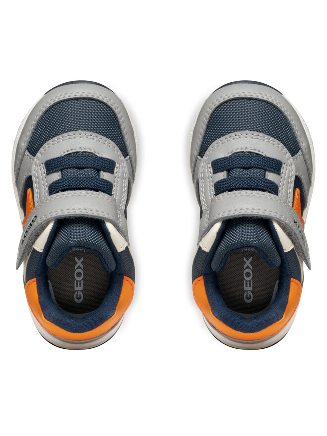 Geox Sneakersy Geox B Rishon B560RA 054FU C0036 Šedá