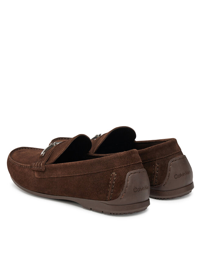 Calvin Klein Mokasinke Calvin Klein Driver W/ Ny Bit Sue HM0HM01759 Smeđa