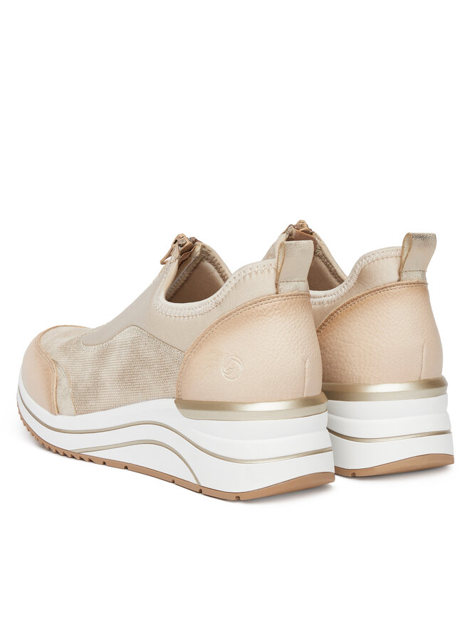 Remonte Sneakersy Remonte D0T08-61 Béžová