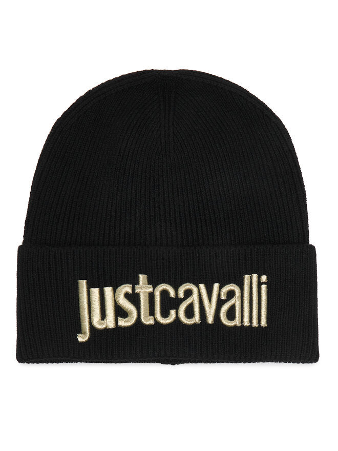 Just Cavalli Mütze Just Cavalli 81QAZK01 ZG239 Schwarz