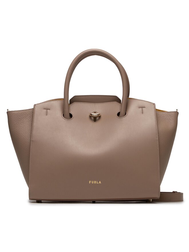 Furla Handtasche Furla Genesi WB00811-BX0053-1257S-9107 Beige