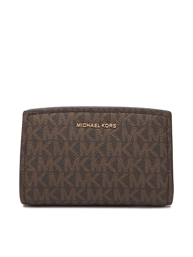 MICHAEL Michael Kors Duży Portfel Damski MICHAEL Michael Kors Bryant 32S5GYTZ2B Brązowy