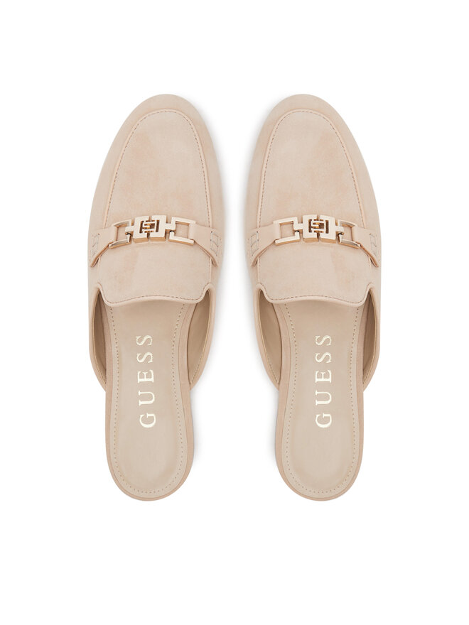 Guess Klapki Guess FLJBOMSUE06 Beżowy
