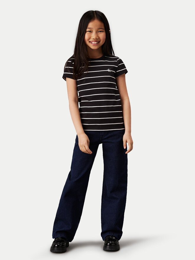 Calvin Klein Jeans Calvin Klein Jeans 2 póló készlet IG0IG02741 Fekete Slim Fit