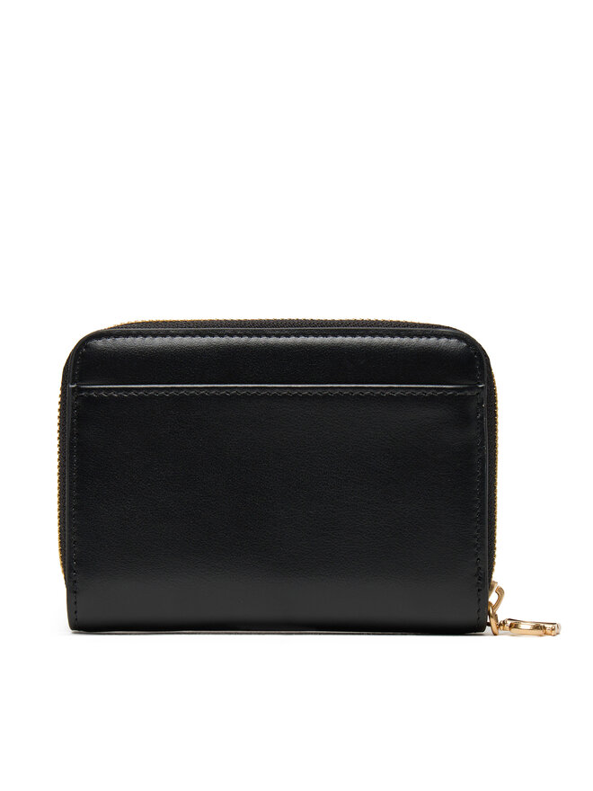 Calvin Klein Μικρό Πορτοφόλι Γυναικείο Calvin Klein Ck Medium Flap Zip Around LV04F1075G Μαύρο