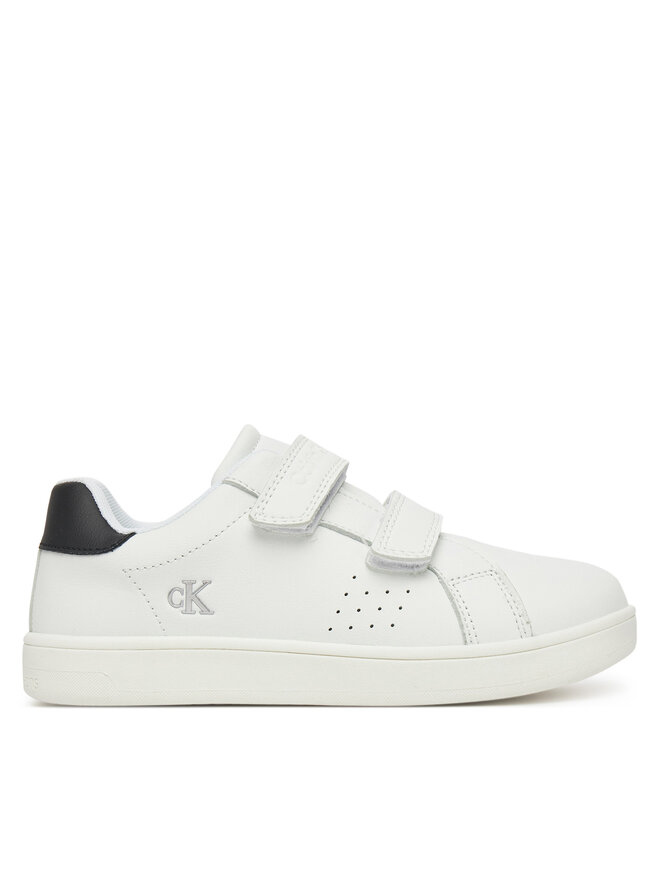 Calvin Klein Jeans Sneakersy Calvin Klein Jeans Low Cut Velcro Sneaker V1X9-82074-1355 S Biały