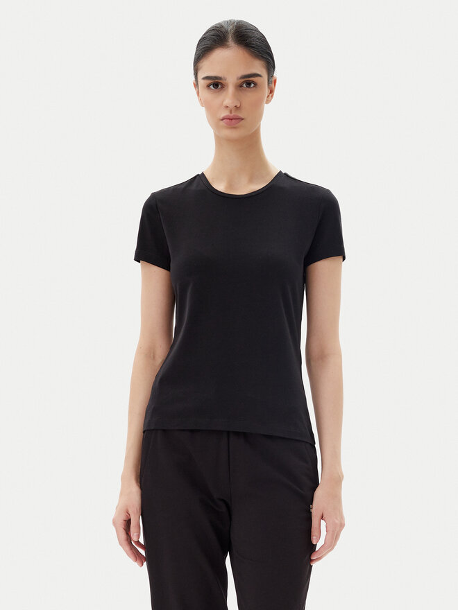 EA7 Emporio Armani EA7 Emporio Armani T-shirt 7W000497 AF14880 UC001 Crna Regular Fit